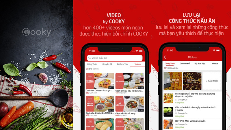 app dạy nấu ăn