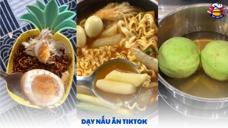 dạy nấu ăn tiktok